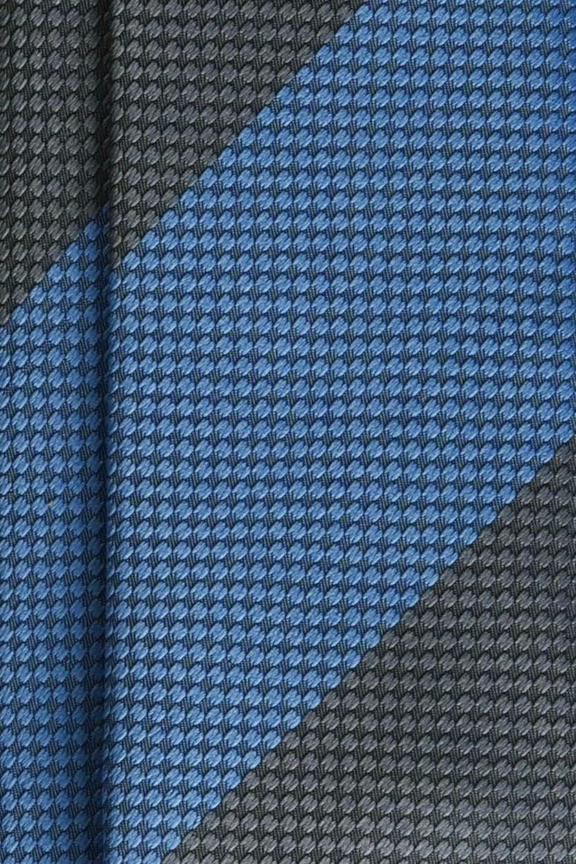 Dark Tide Silk Jacquard Tie
