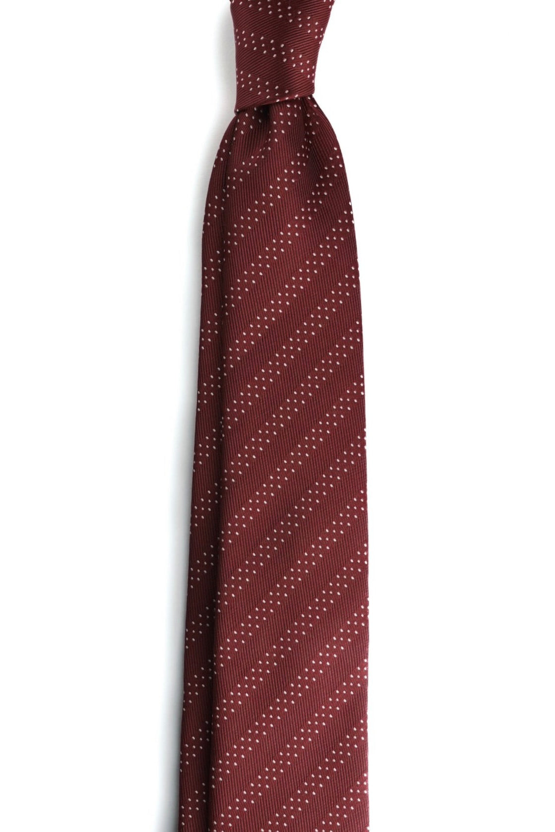 Burgundy Whisper Silk Jacquard Tie