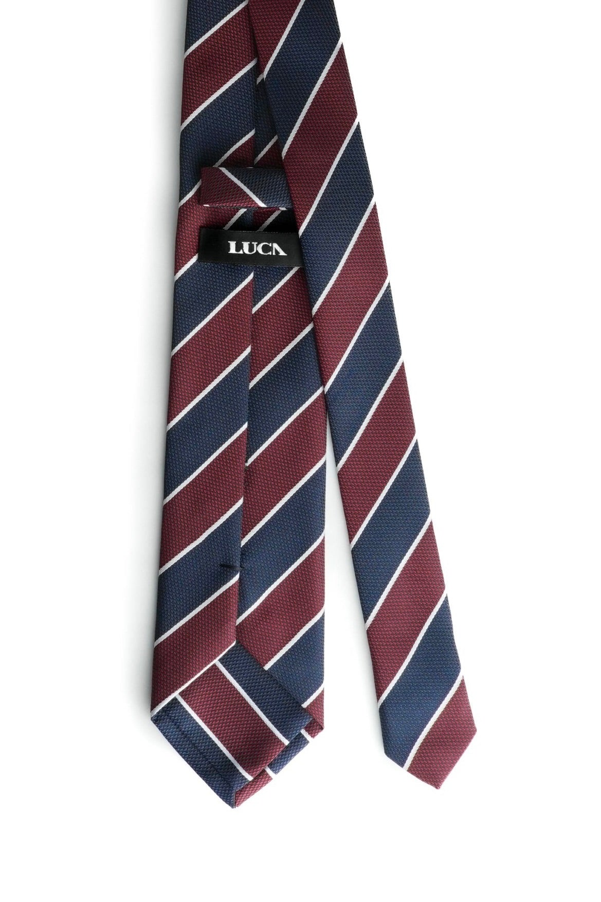 Burgundy Night Silk Jacquard Tie