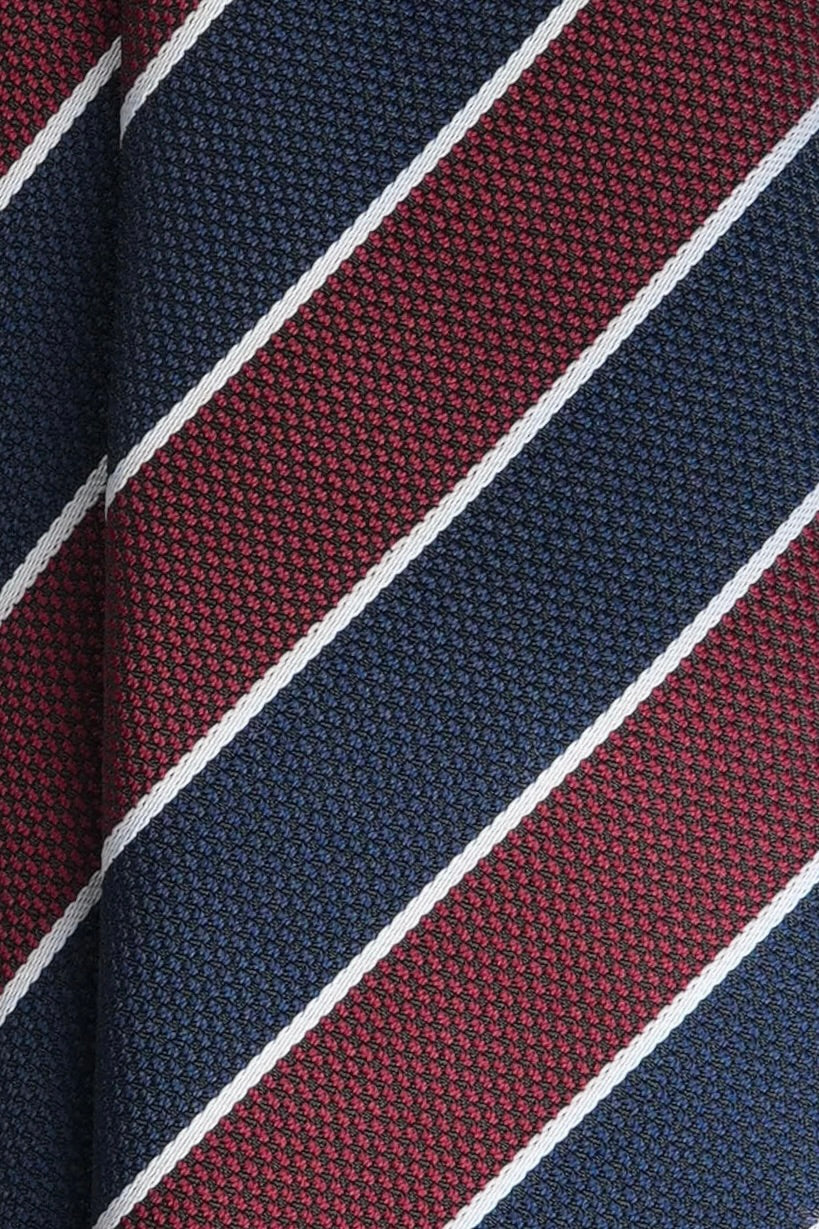 Burgundy Night Silk Jacquard Tie