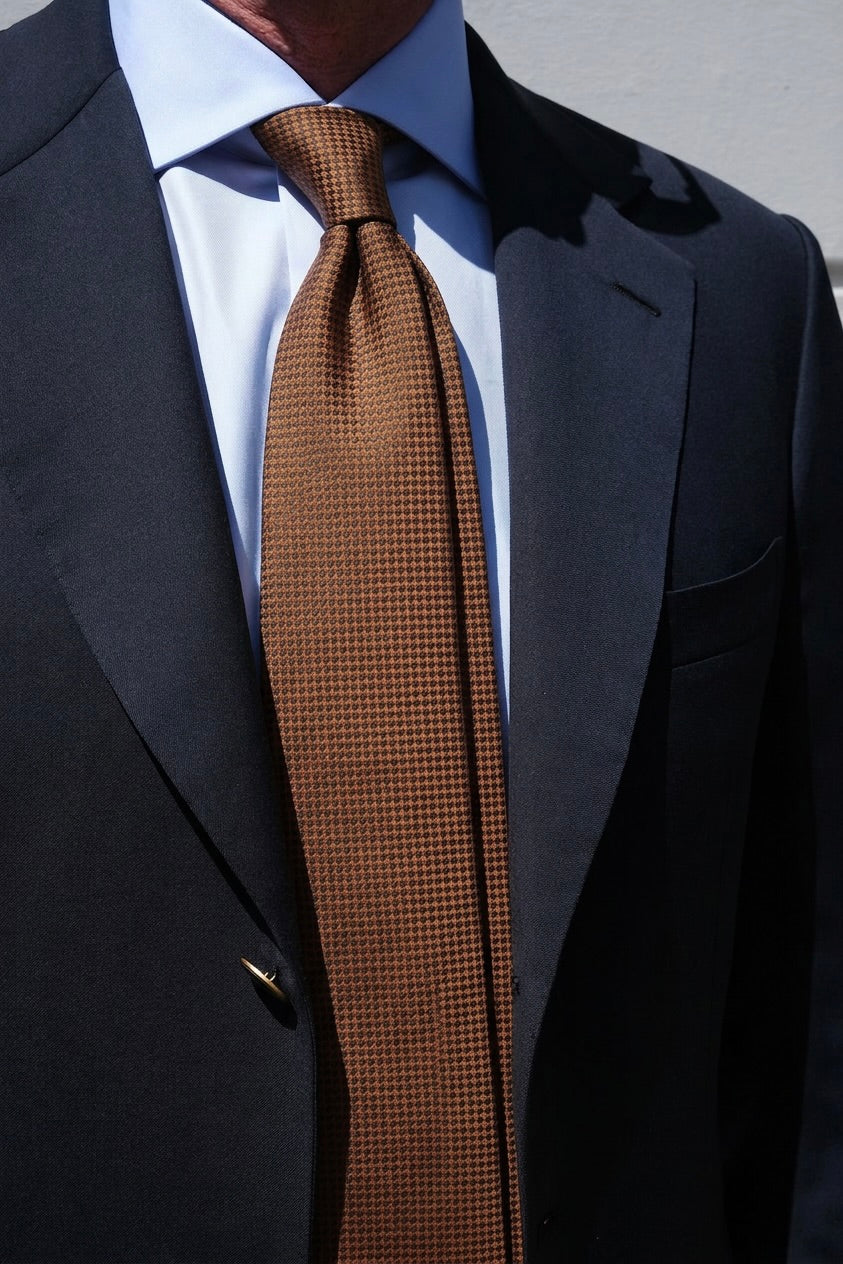 Sunset Silk Jacquard Tie
