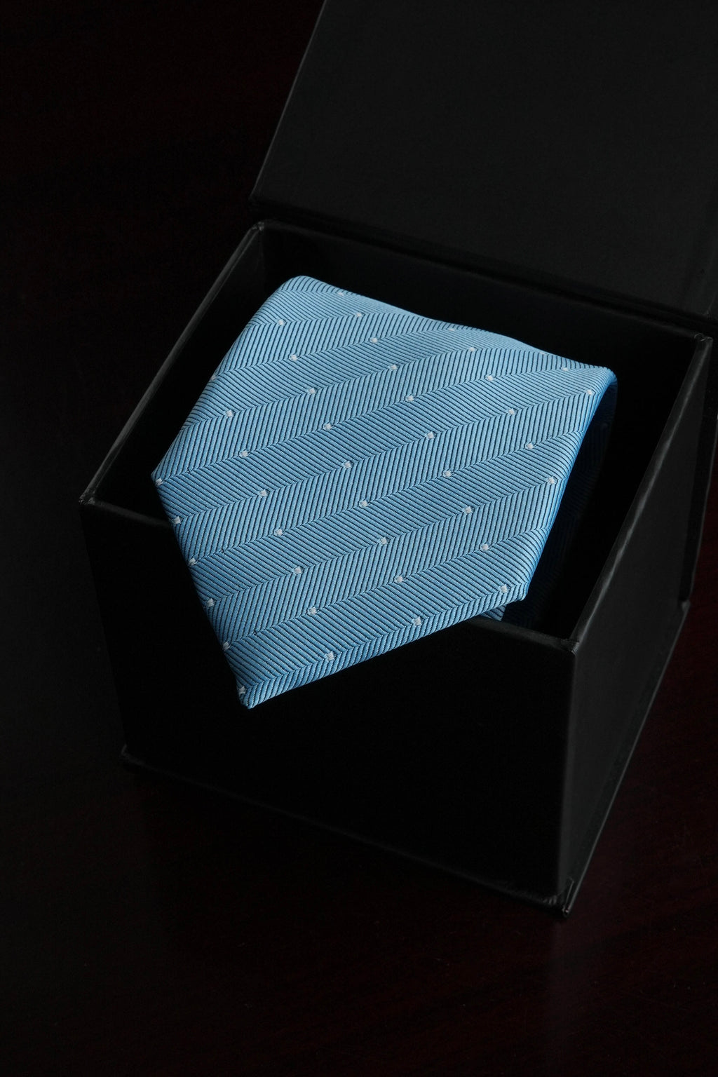 Endless Sky Silk Jacquard Tie