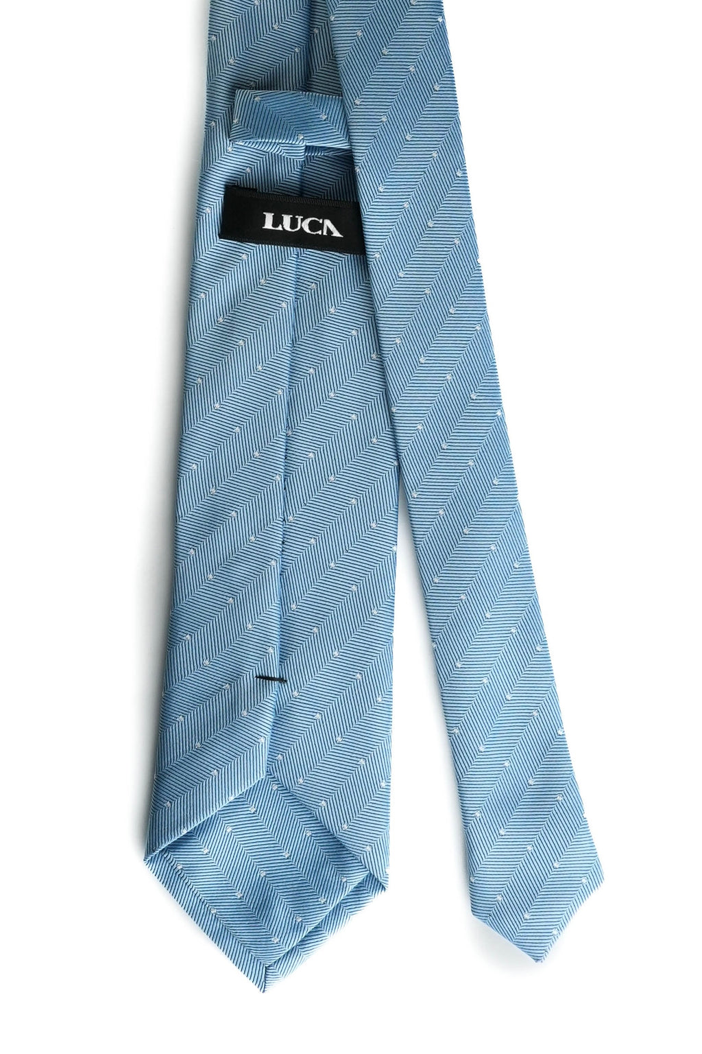 Endless Sky Silk Jacquard Tie
