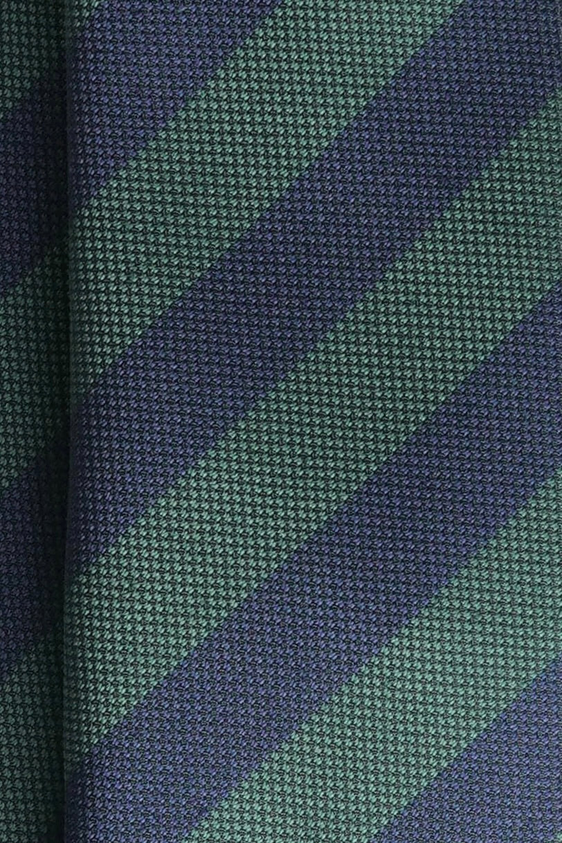 Olive Midnight Silk Jacquard Tie
