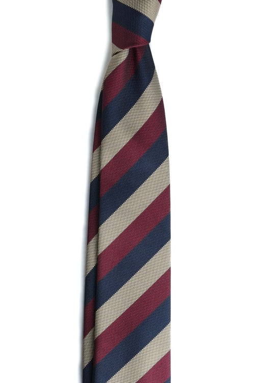 Midnight Wine Silk Jacquard Tie