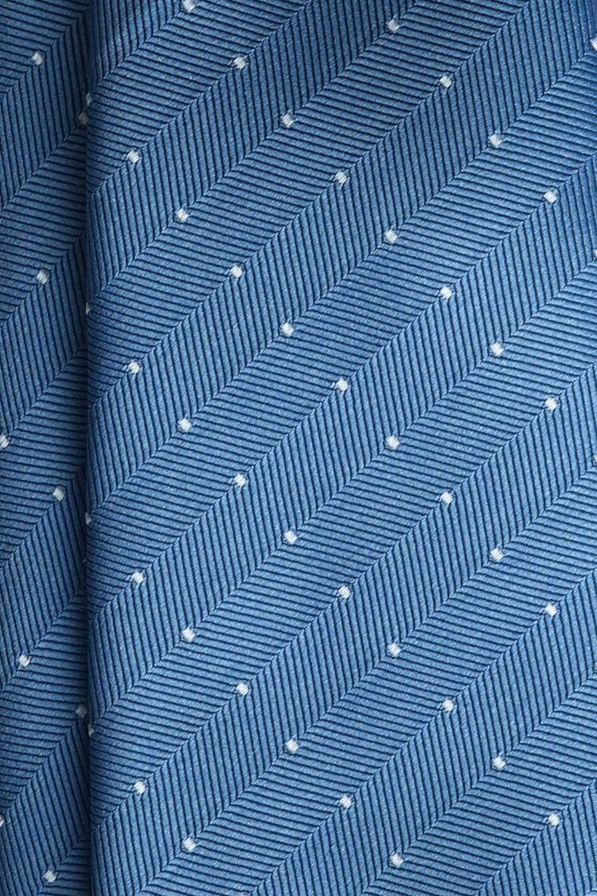 Ocean & Sky Silk Jacquard Tie