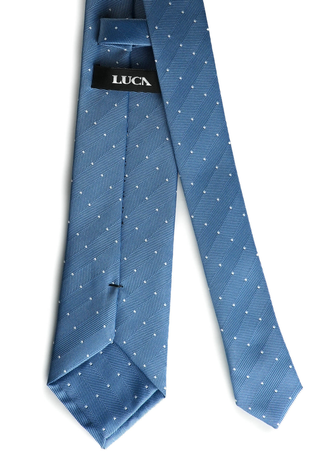 Ocean & Sky Silk Jacquard Tie