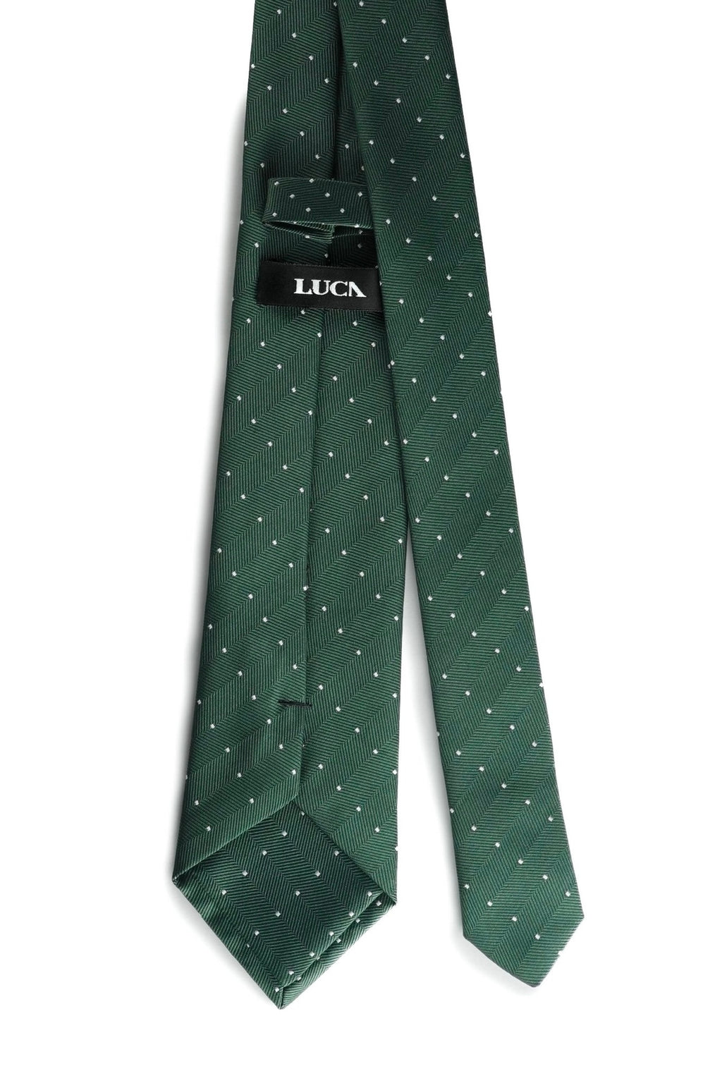 Sage Pearl Silk Jacquard Tie