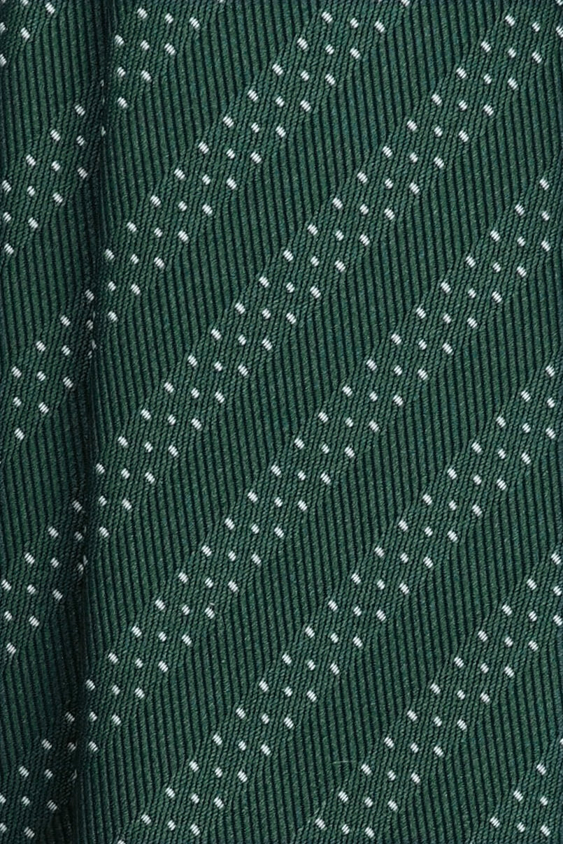 Olive Whisper Silk Jacquard Tie