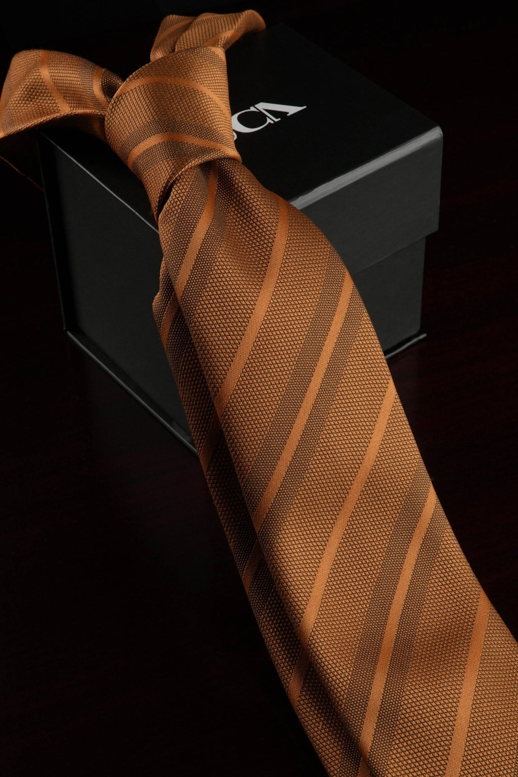 Sunset Lines Silk Jacquard Tie