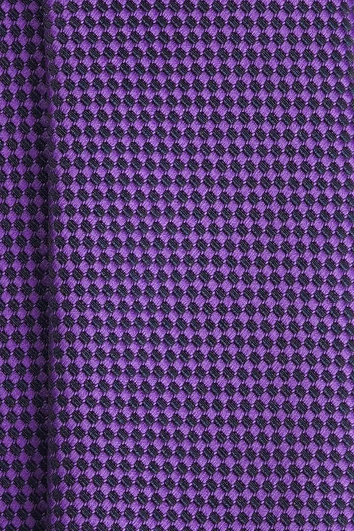 Executive Violet Silk Jacquard Tie