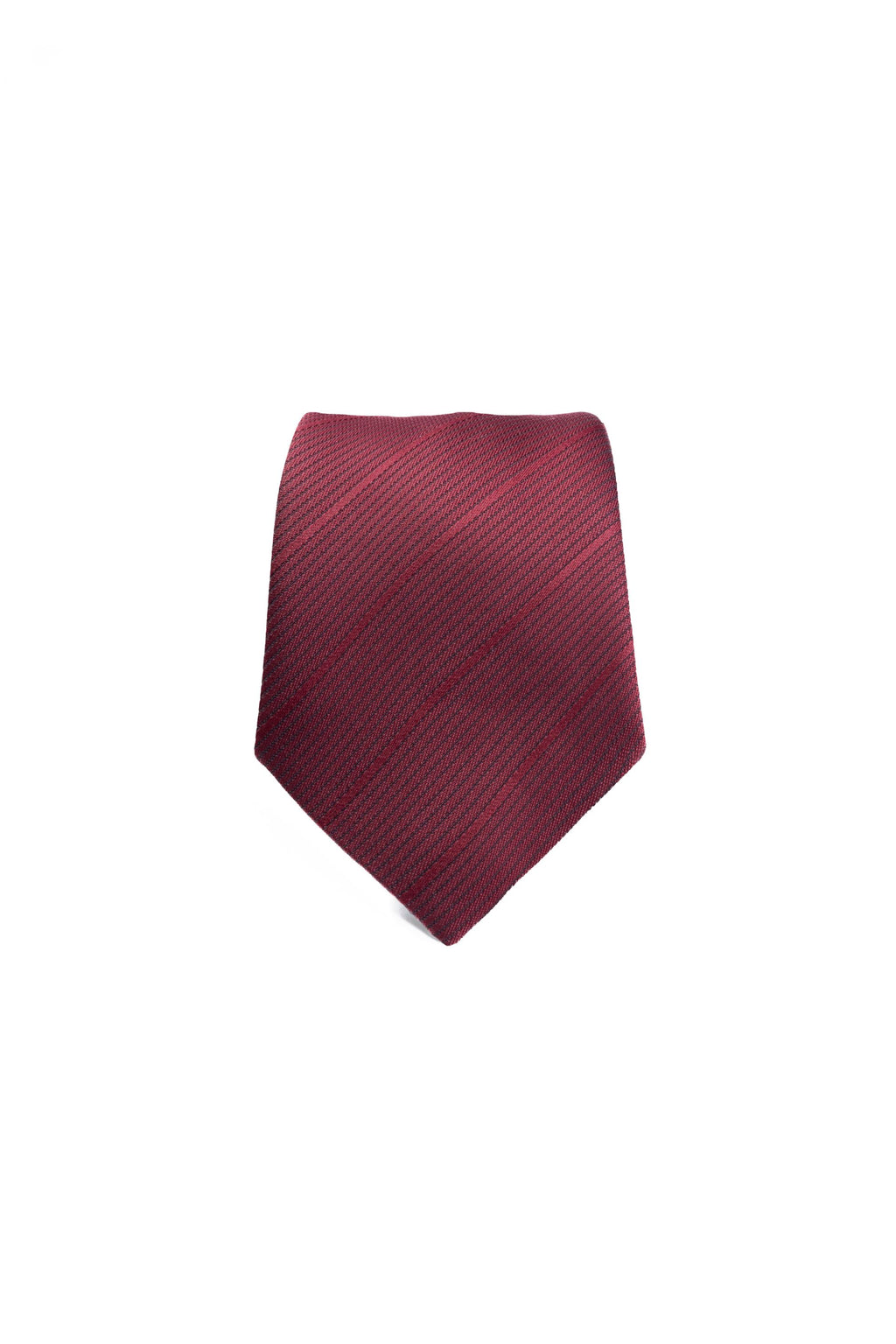 Burgundy Lines Jacquard Tie