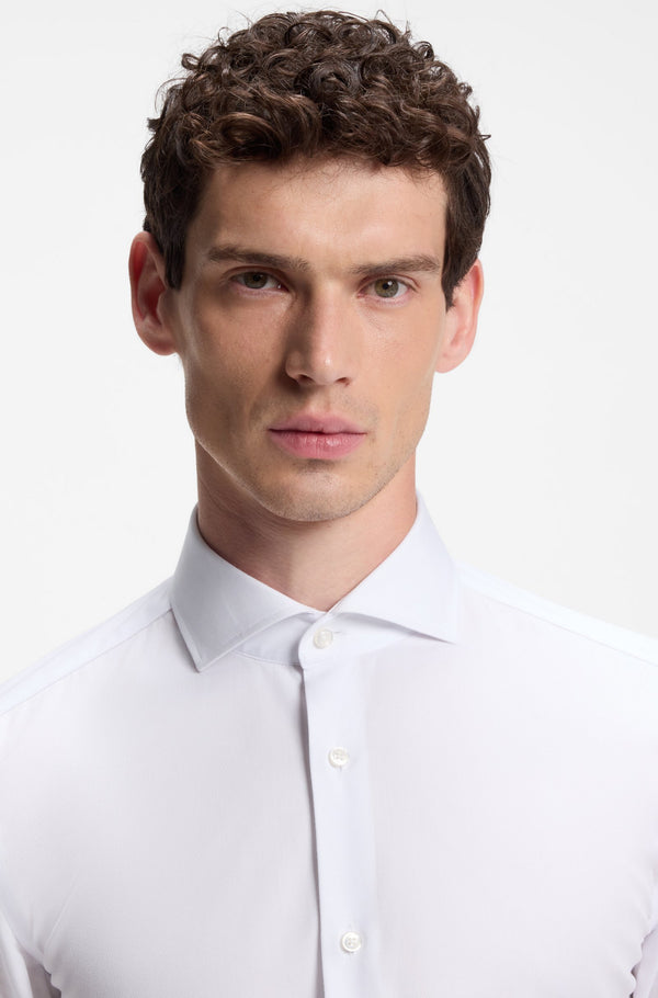 White Dynamic Egyptian Cotton - Smart fit Shirt